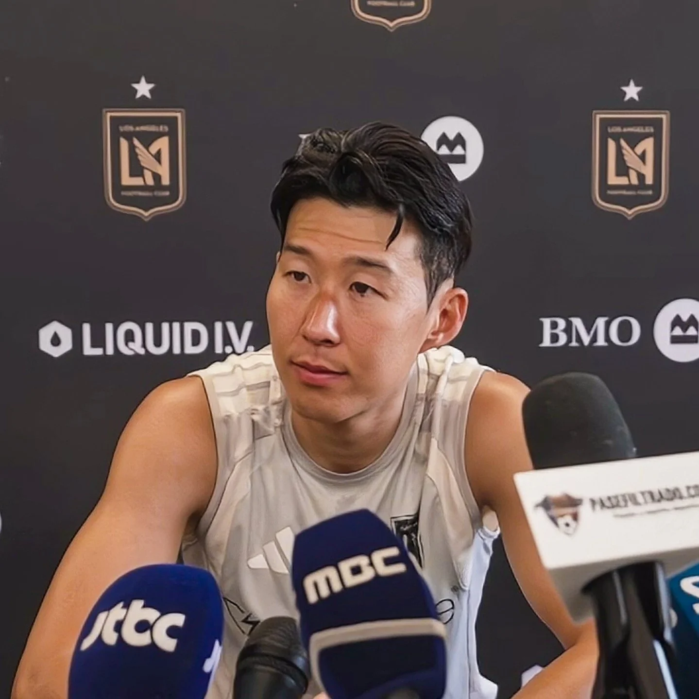 LAFC Forward Son Heung-Min &ldquo;Sonny&rdquo; last media availability prior to pausing league play for the FIFA&nbsp;World Cup 2026 @lafc @mls @hm_son7 @thekfa ⚽️🏟️

Sonny on the excitement of the World Cup and playing for the national team Korea R