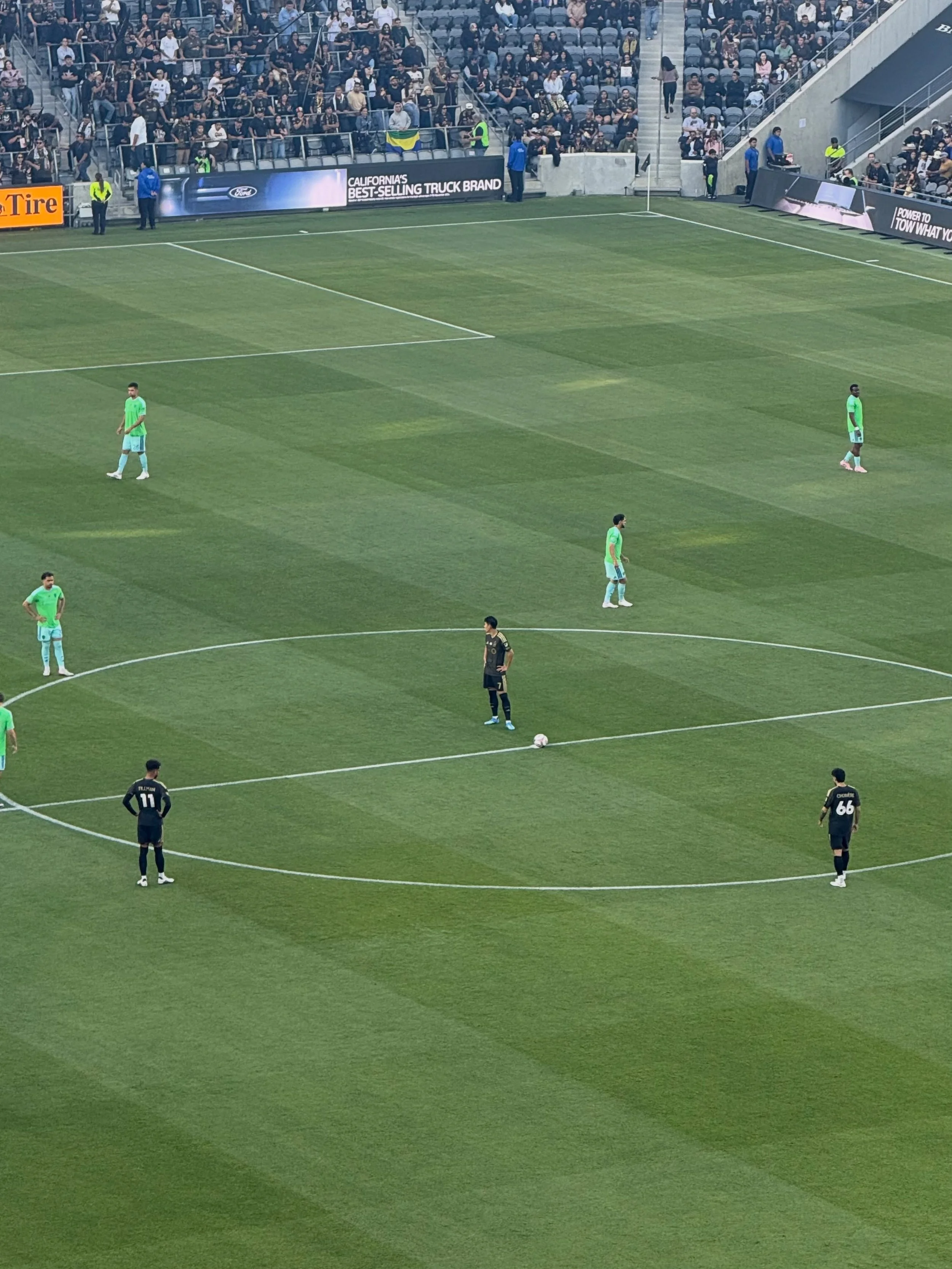 LAFC vs Seattle Sounders at BMO Stadium ⚽️🏟️ @lafc @mls
