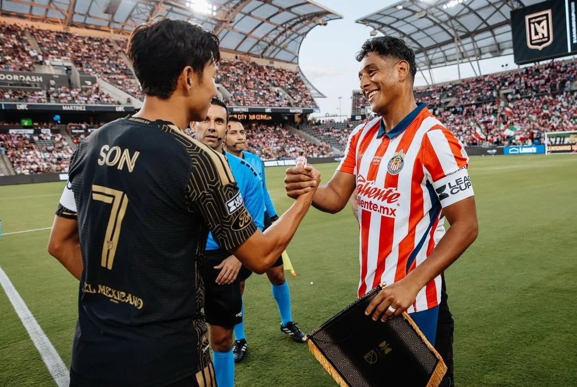 ⚽️🏟️ Leagues Cup 2026 
LAFC vs Chivas Guadalajara 
@lafc @mls @mlses @leaguescup @somoslafc @chivas 

📸: Media Availability @365futbolmania @photoby.tiff 
Match Photos Credit LAFC
#mls #lafc #leaguescup #futbol #chivas