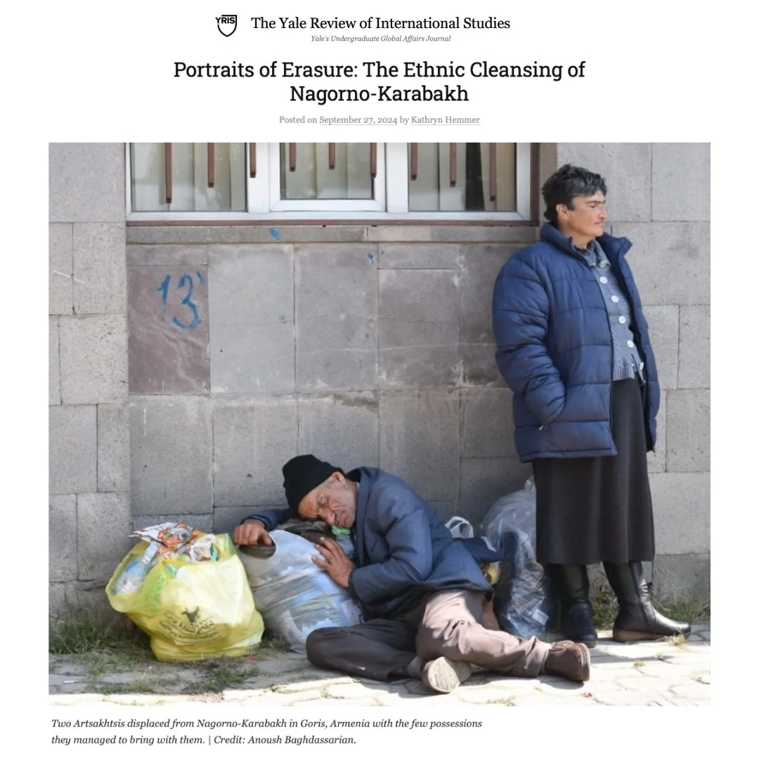One year ago, Azerbaijan launched a military offensive into the enclave of #NagornoKarabakh which led to the total ethnic cleansing of over 100,000 ethnic Armenians in just one week. 

From September 26-29, 2023, @anoush_baghdassarian, field research