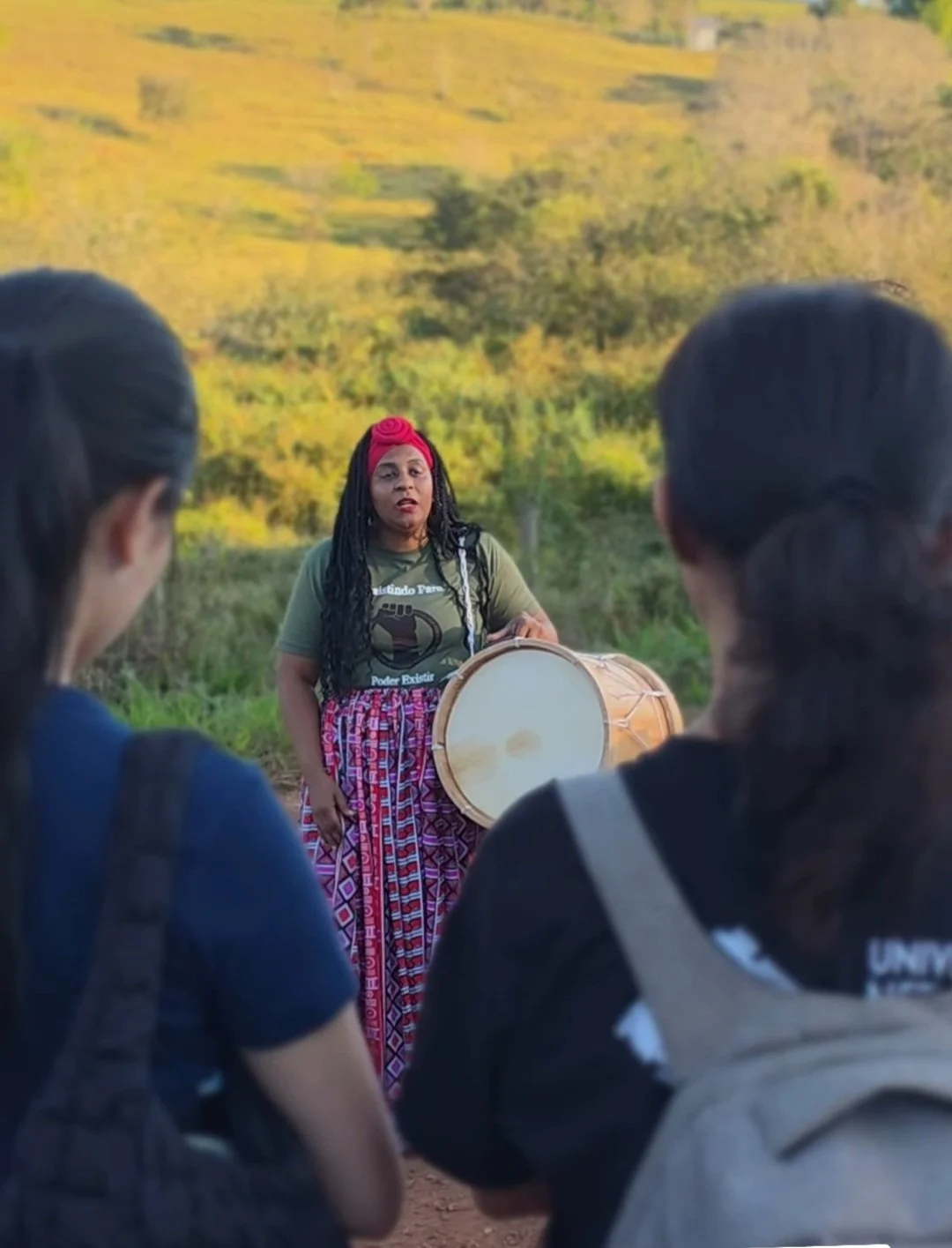 Listening to members of the Quilombo de Gesteira, June 2026