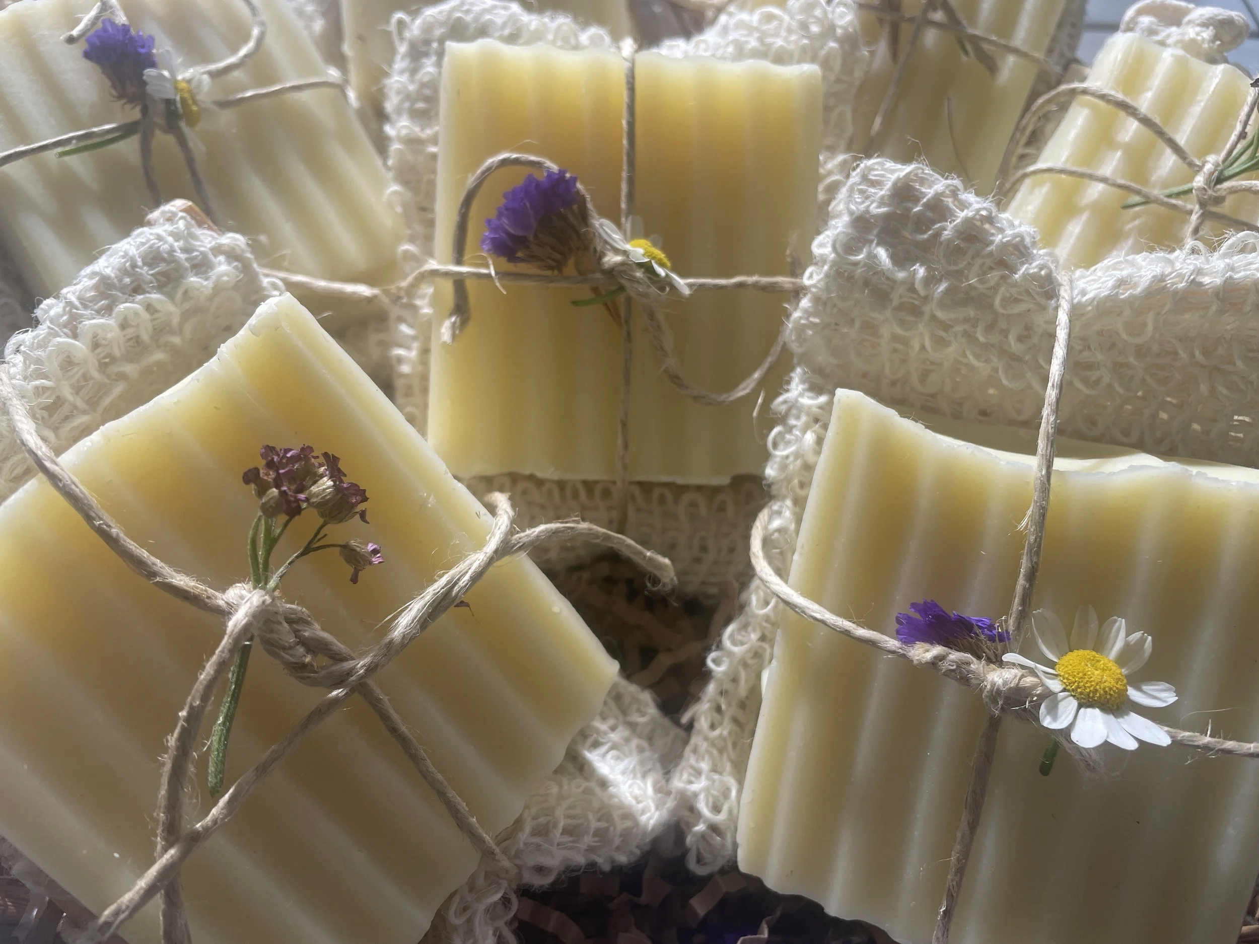 Tallow Tresses  Bar $20 Handcrafted in small batches with local tallow, coconut, olive, and castor oils, lye, and Doterra essential oils. This shampoo bar is rich in vitamins A, D, E & K to nourish the scalp, strengthen hair, and restore natural shin