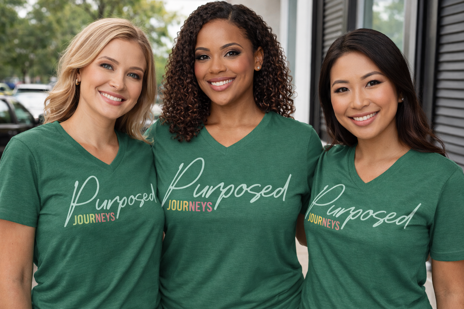 Purposed Journey V Neck Tee
