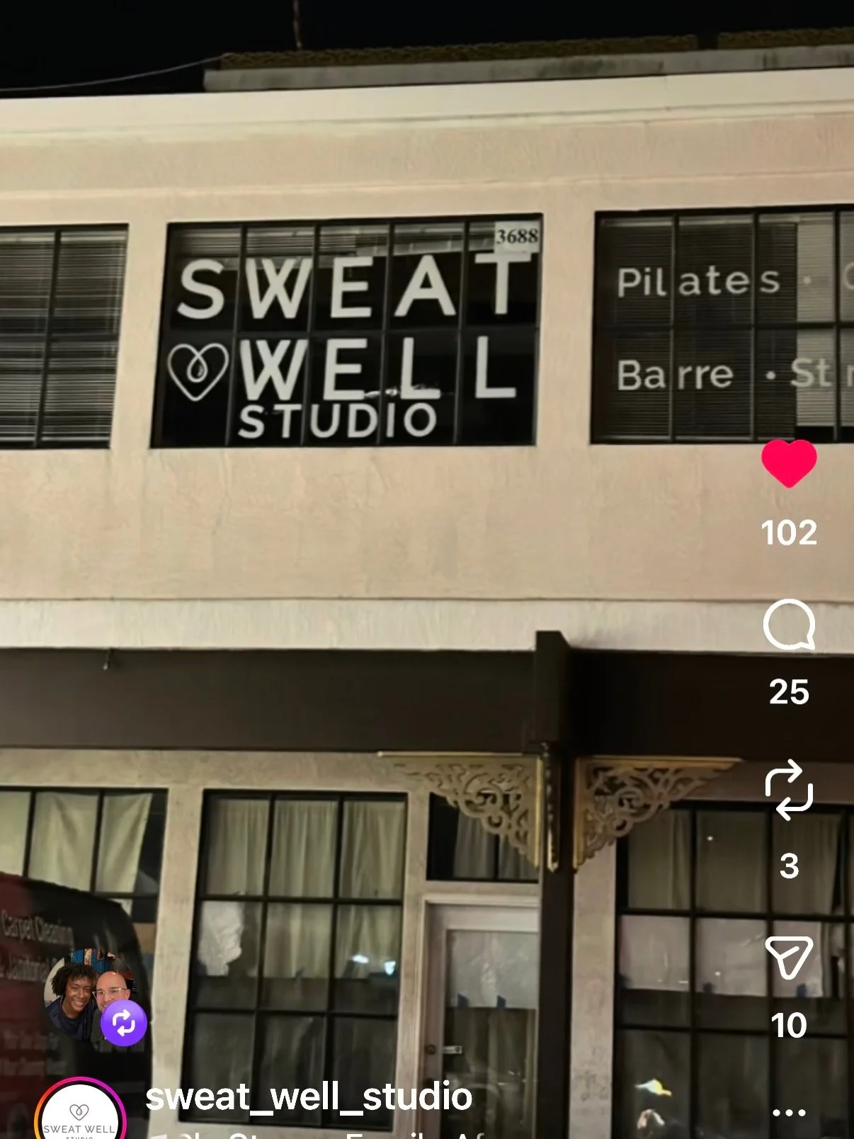 Guess who stepped outside their comfort zone??!! Yep, I took my very 1st Barre/Pilates class at @sweat_well_studio here in El Sobrante.  This was the best decision I made all week and will definitely be going back!  Please check out the studio, take 