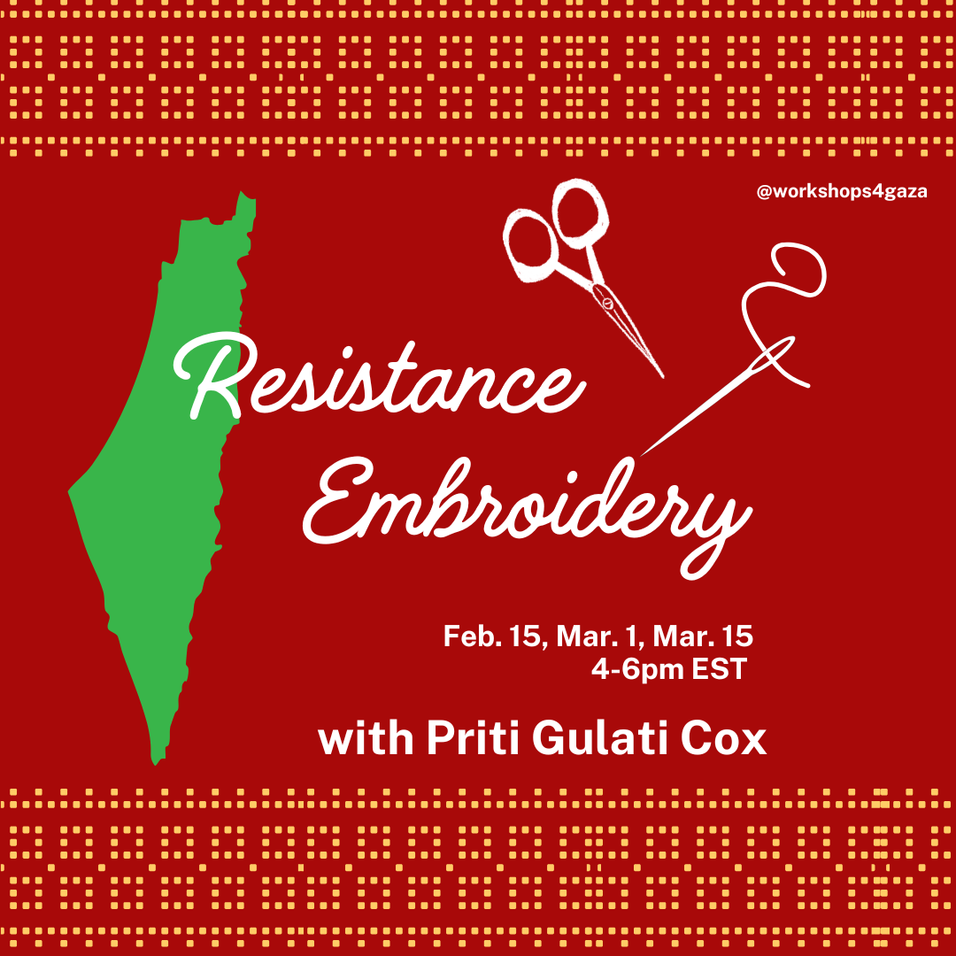 Resistance Embroidery