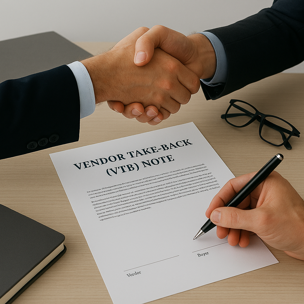 Vendor Take-Back (VTB) Notes in Ontario Business Sales: Pros, Cons &amp; Tips