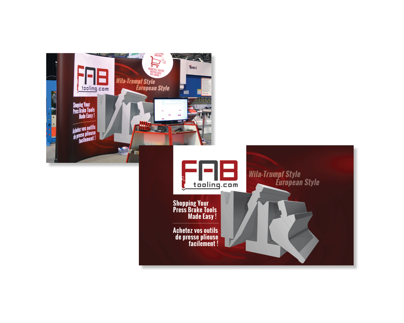 Affiche de type Pop-up pour l'entreprise FabTooling