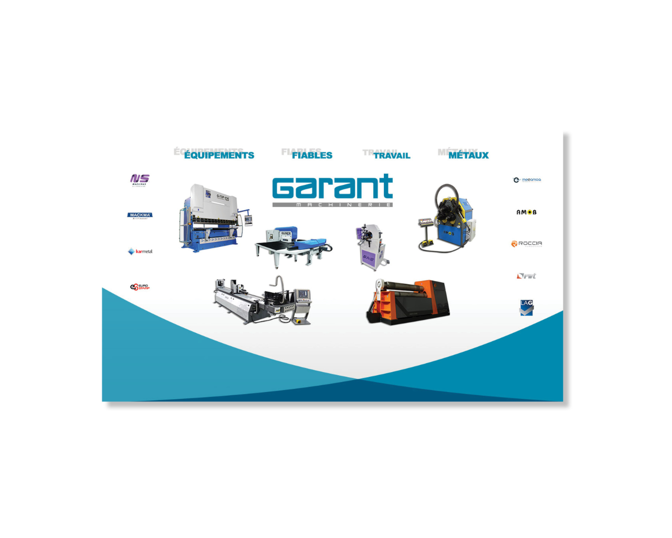 Affiche de type Pop up Garant Machinerie