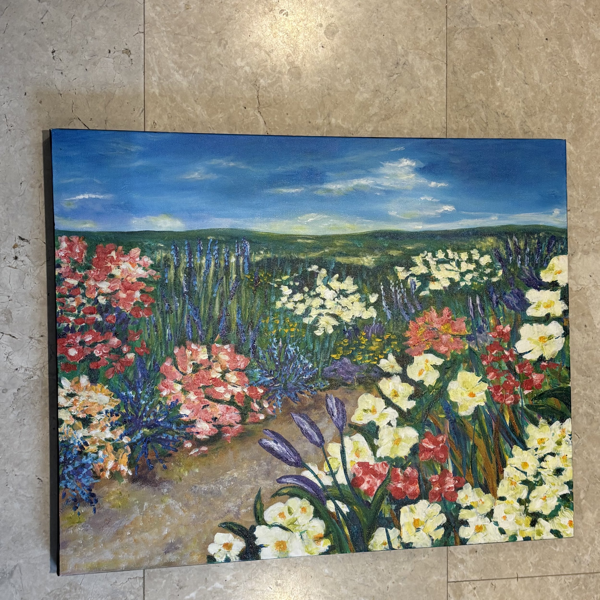 Floral path