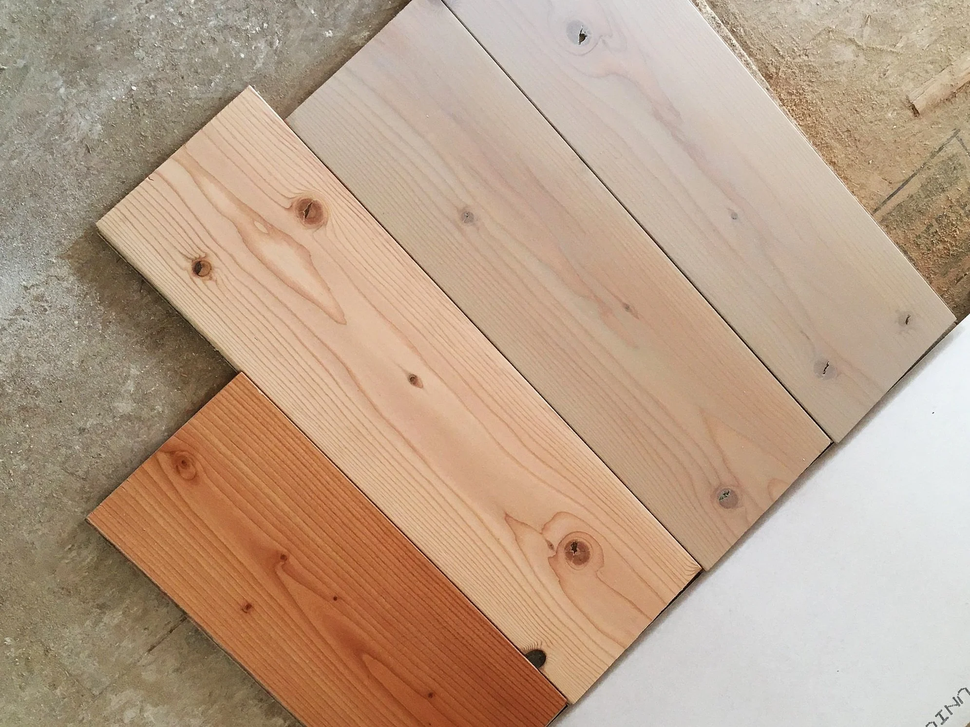 Beautiful hardwood flooring made from reclaimed Tappan Zee Bridge wood.