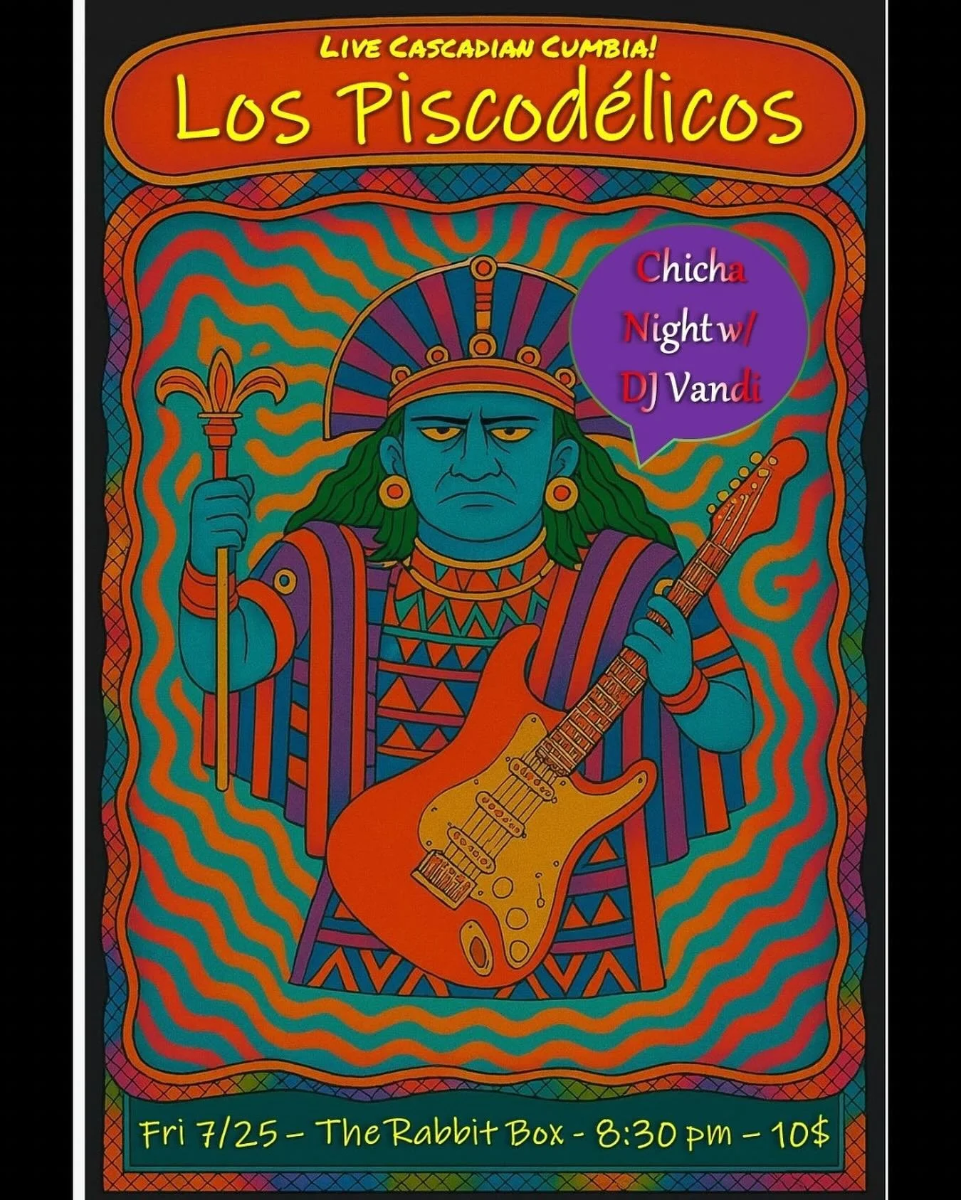 Stop by @rabbitboxtheatre for this awesome show and for viewing art by @animanocturnaofficial! Art walk is from 5-8. Come for the art and stay for the show! #seattleartists #seattlemusicvenues #community #fridaynight #allages #downtownseattle #pikepl
