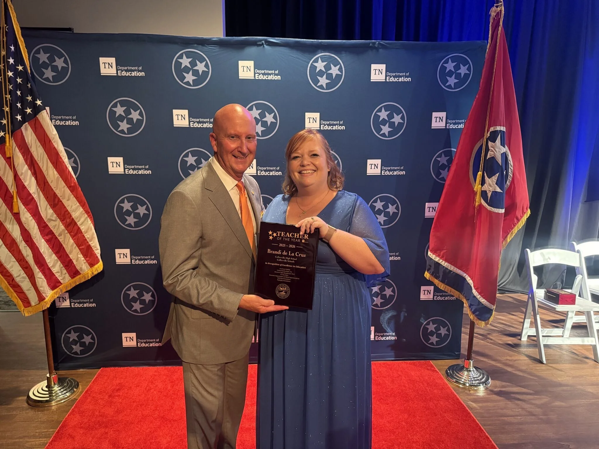 Collierville High School Math Educator Who Believes ‘Every Child Can Do Math’ Named Tennessee Teacher of the Year