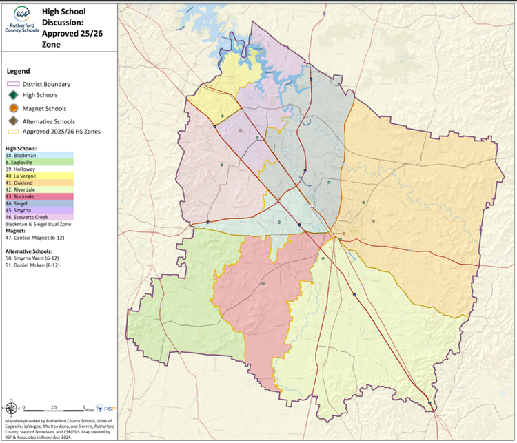 Rutherford County Schools approves school rezoning — The Tennessee Firefly