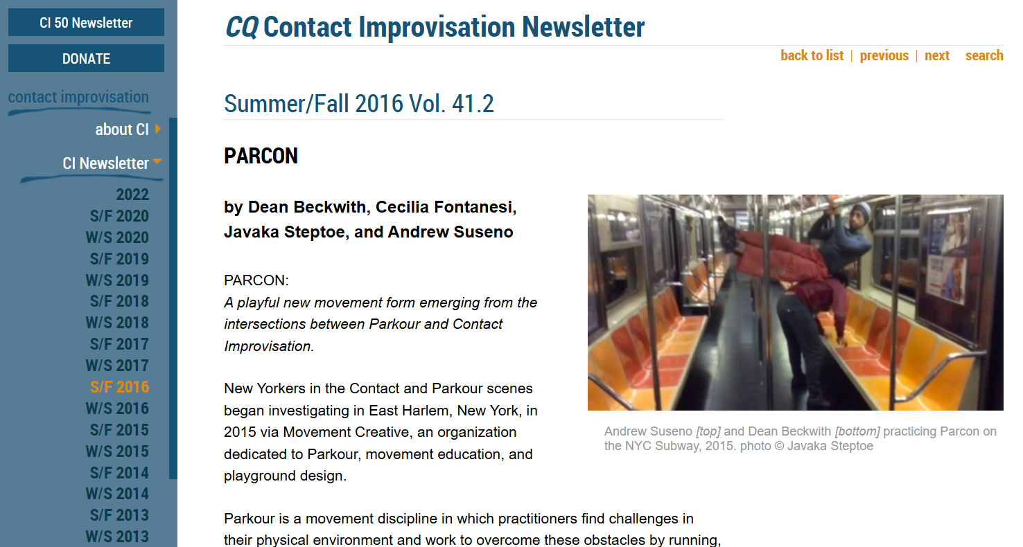 PARCON by Dean Beckwith, Cecilia Fontanesi, Javaka Steptoe, and Andrew Suseno