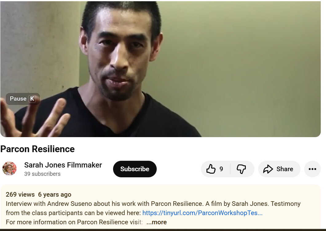 Interview with Andrew Suseno about his work with Parcon Resilience. A film by Sarah Jones.