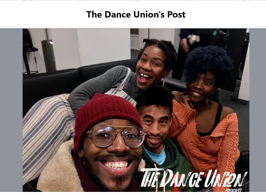 Ep 62: Life is Improvised, is out NOW! 
Merry Bee and Andrew Suseno joined us to discuss contact improvisation, knowledge creation, and improvising while black