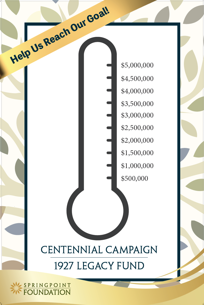 Centennial Campagin Fund Thermometer