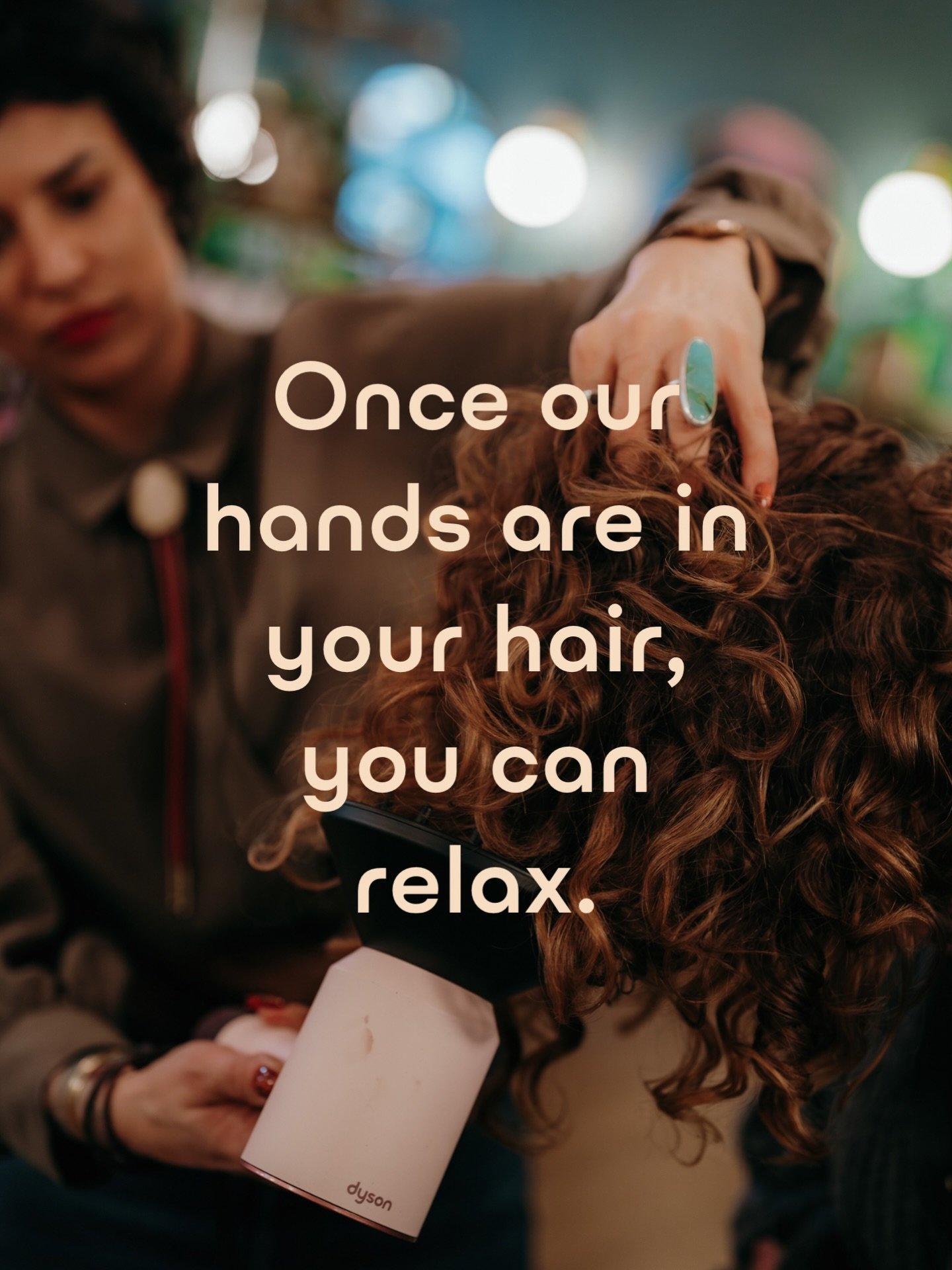 🌸 In our chairs, comfort comes first.
We want every client to feel welcome, cared for, seen, honored, celebrated, and respected &mdash; like you can fully exhale the moment you sit down.

Our stylists go above and beyond to meet you exactly where yo