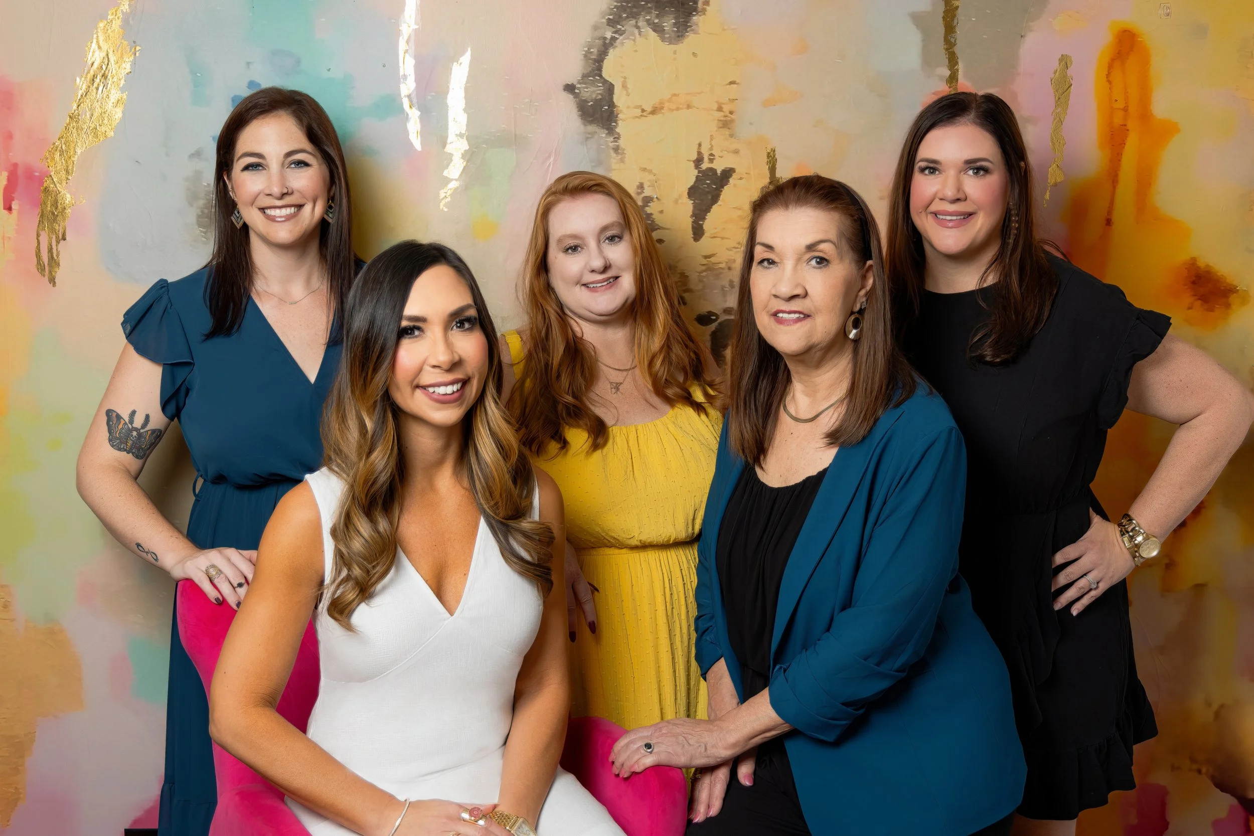 team photo mortgage lenders fort worth branding session