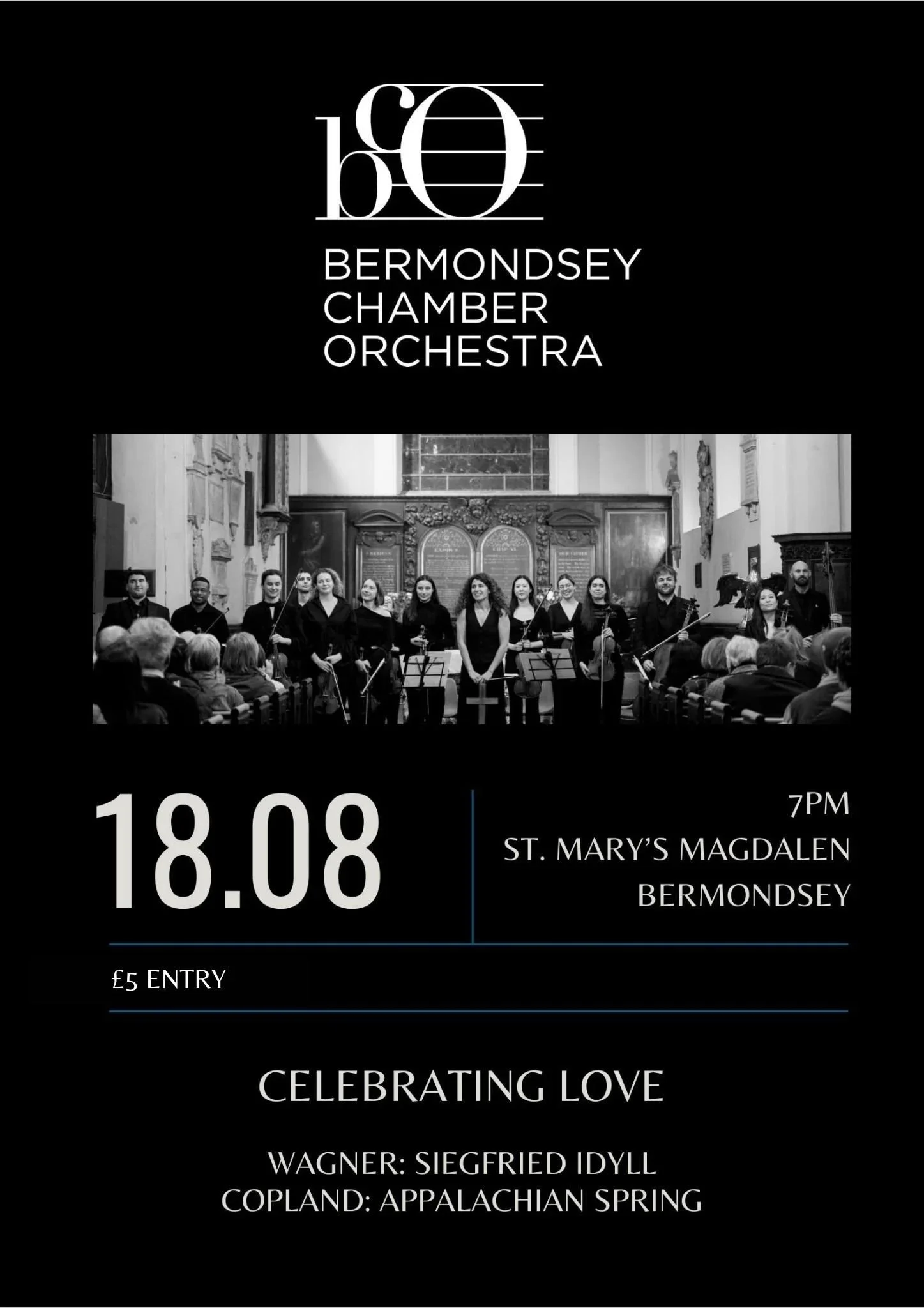 Bermondsey Chamber Orchestra in concert