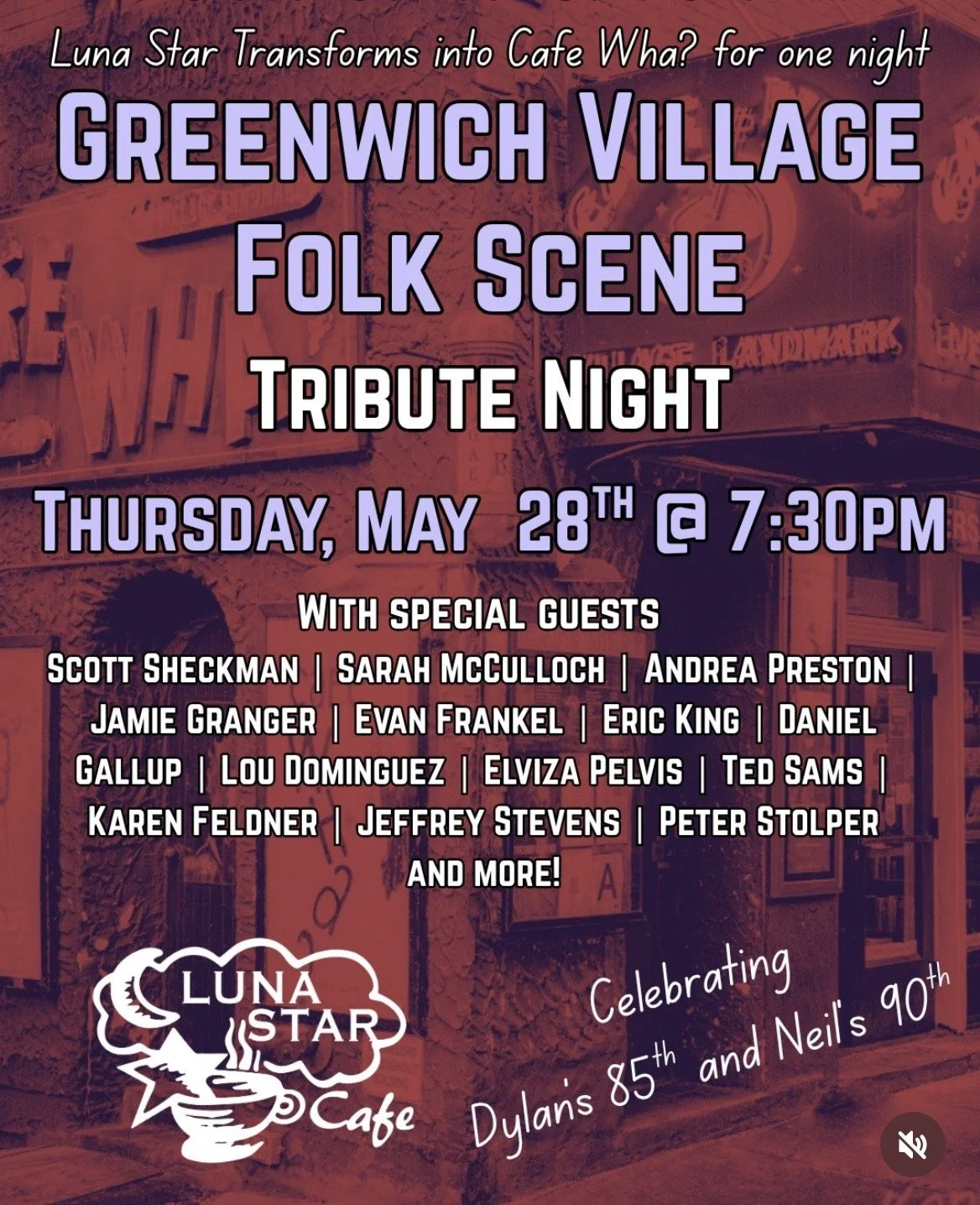 Greenwich Village Tribute Night! 