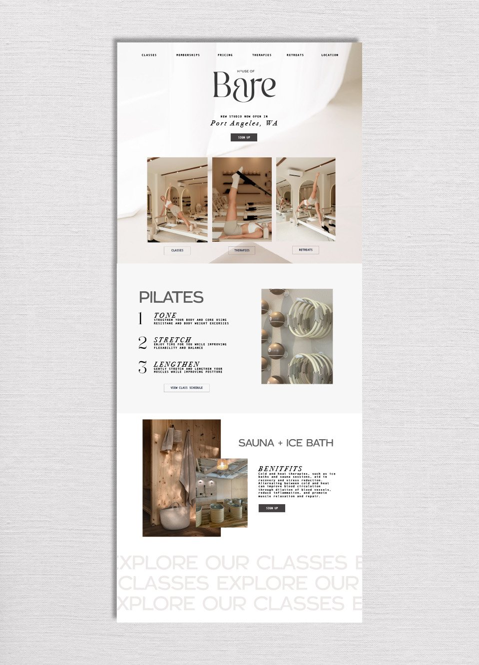 Custom website design. Chic and unique website design. Create your dream website with Kissthesky co owner Maggie Maeve. Local graphic designer including websites, logos and brand identity. Bring your vision to life.  Web page layout design