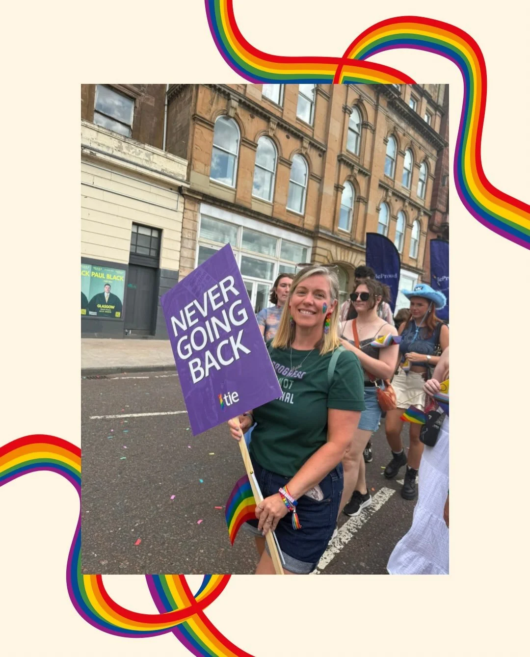 This weekend I had the privilege of celebrating Pride, and marching with TIE (Time for Inclusive Education) 🏳️&zwj;🌈

For me, Pride is about so much more than a parade and a party. It&rsquo;s about visibility, acceptance, community, and the freedom