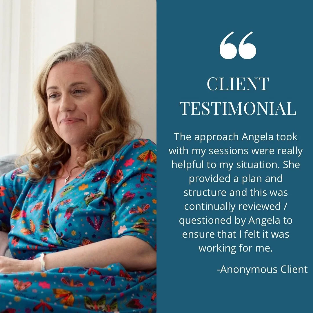 Client feedback is so important to ensure the process of therapy is working, but also to help me develop and improve my practice. 

Thank you to all my clients who are open and honest about what they feel works and doesn&rsquo;t 💬💕