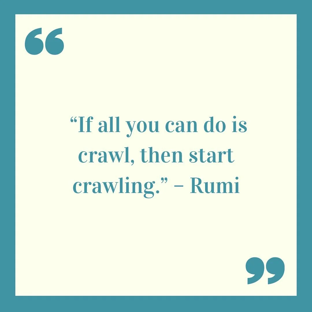 Starting something new or keeping going can sometimes feel impossible, but giving up could be worse. You won&rsquo;t lose your progress if you slow down or pause, but you could if you give up or don&rsquo;t even start.
