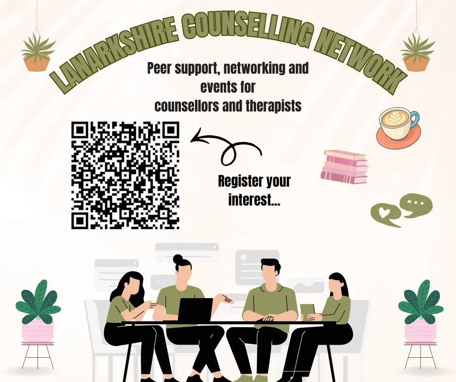 🌿 **Calling all therapists and counsellors in Lanarkshire!** 🌿

Would you like to connect with other professionals working in our local therapy community?

I&rsquo;m looking to bring together therapists and counsellors across Lanarkshire to create 