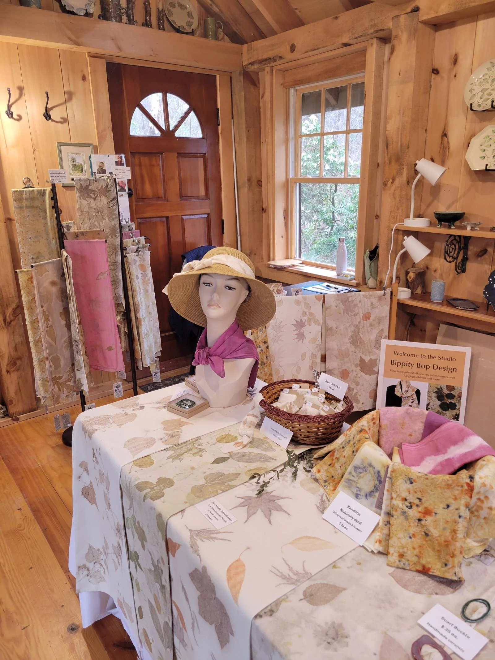 Robyn Borges' work on display at the Local Artisan Show
