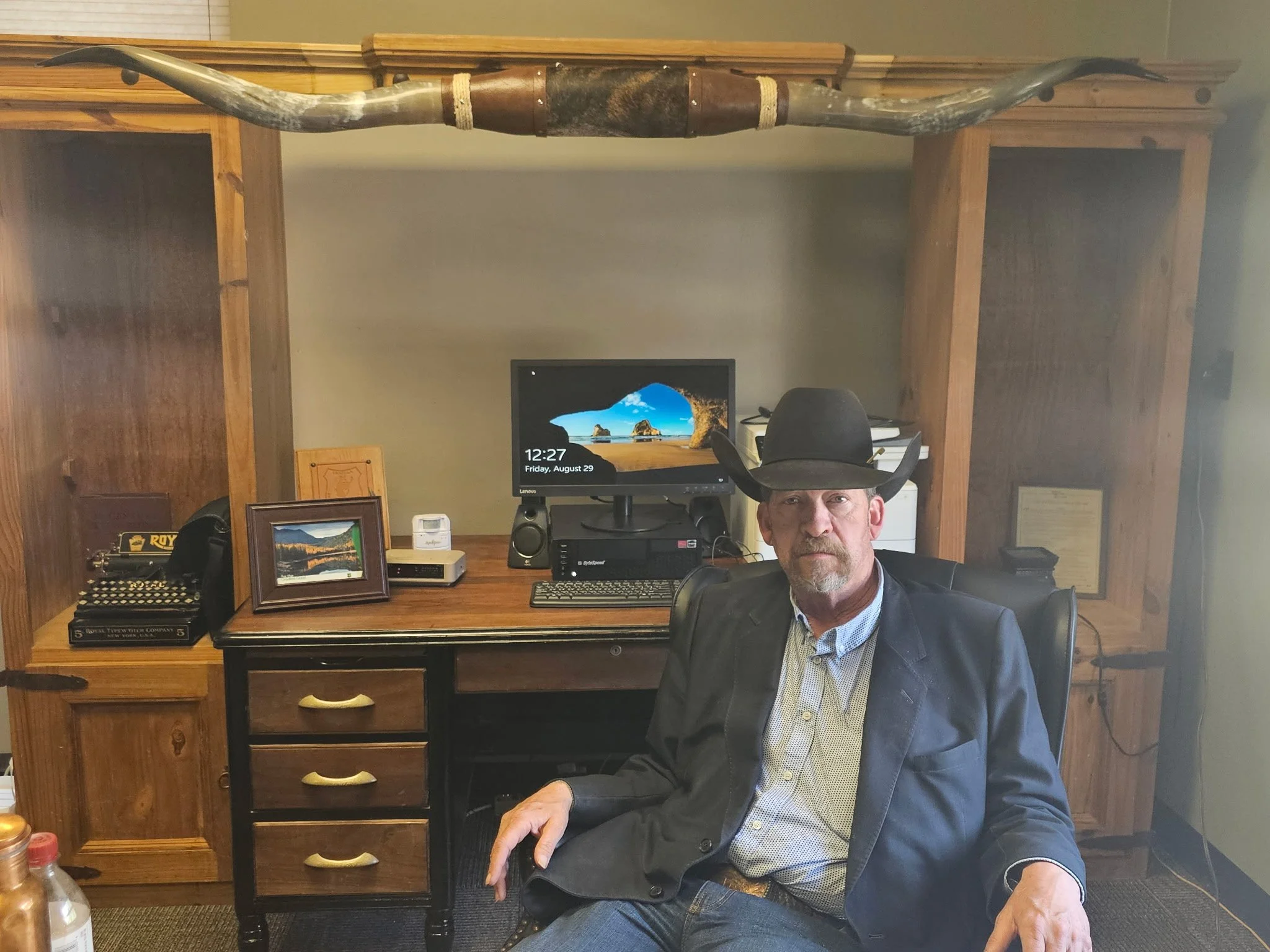 BUDGET BOSS: As Grant County’s top official, Jim Hamsher oversees an area nearly twice the size of Rhode Island. (Justin Davis)