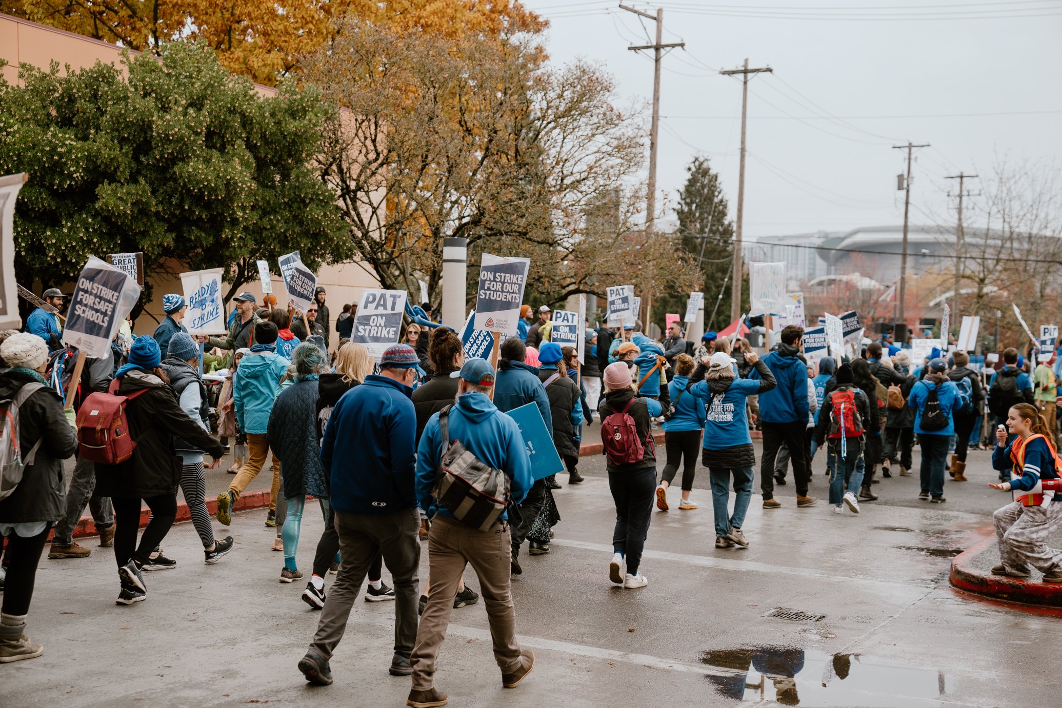 Portland teacher strike, 2023 (Brian Brose)