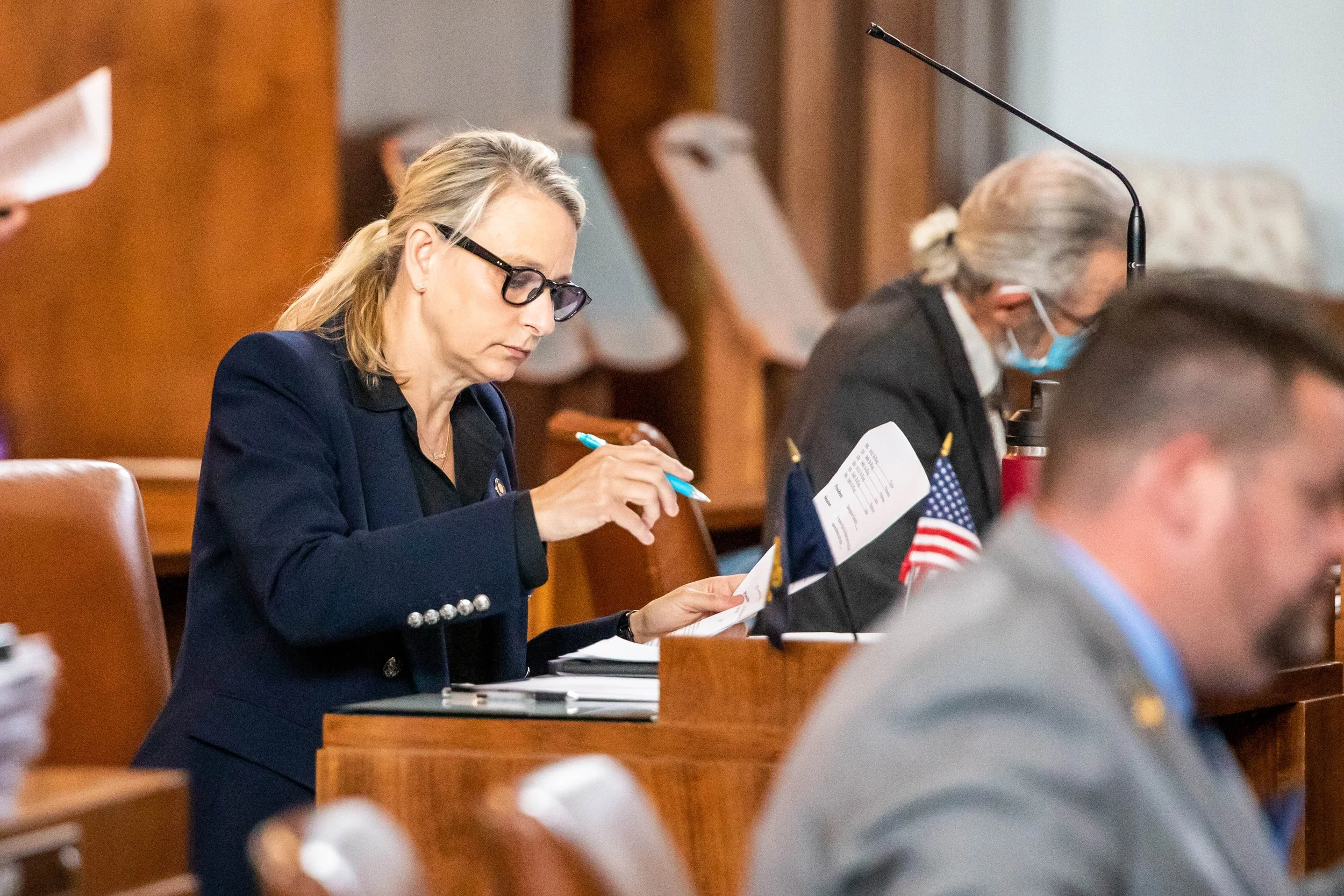 Sen. Kate Lieber (Blake Benard)