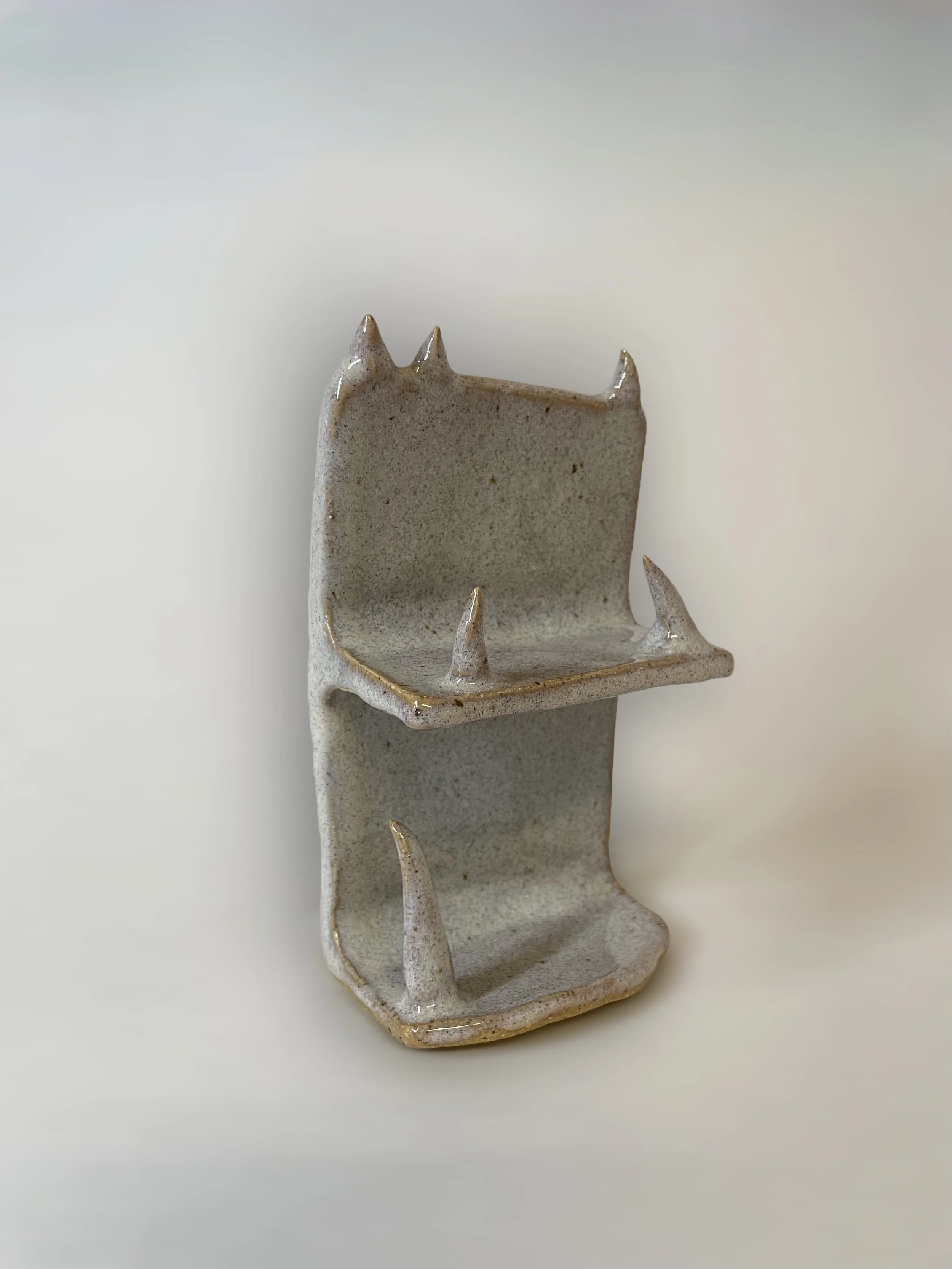 'Trinket Shelf' ,2024. Glazed ceramic. 