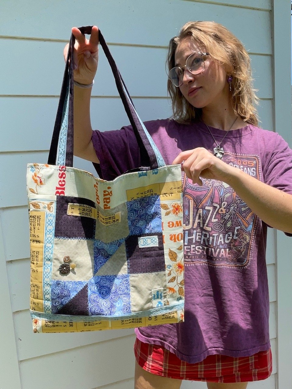 1980 Tea Towel Tote.