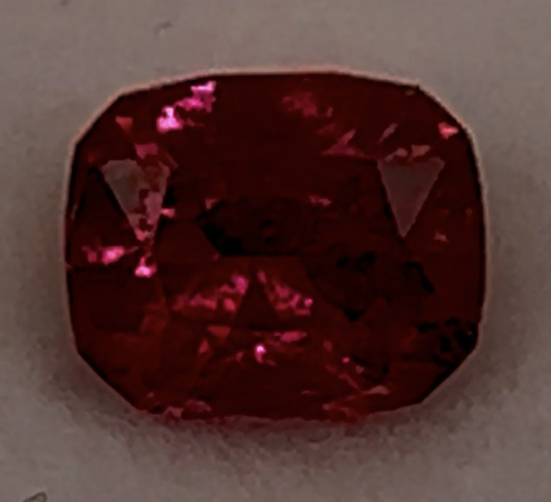 Natural Untreated Ruby / Red-Pink Sapphire. 1.3 cts. Umba Valley, Tanzania