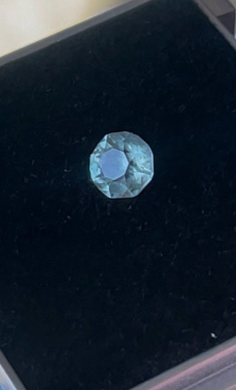 Natural Montana Sapphire, 0.9cts, Unheated Untreated