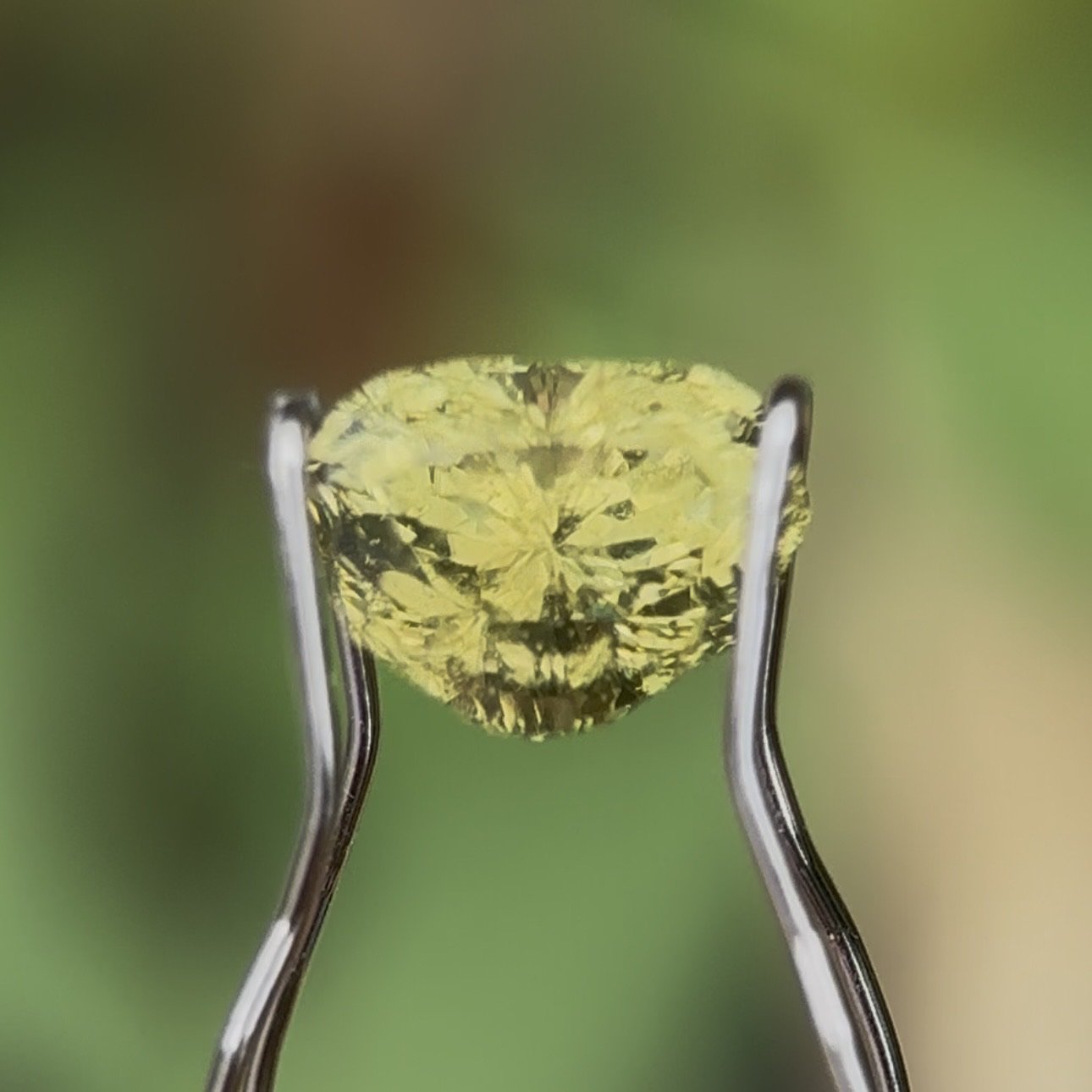 2.185ct Vivid Yellow-Green Mali Garnet
