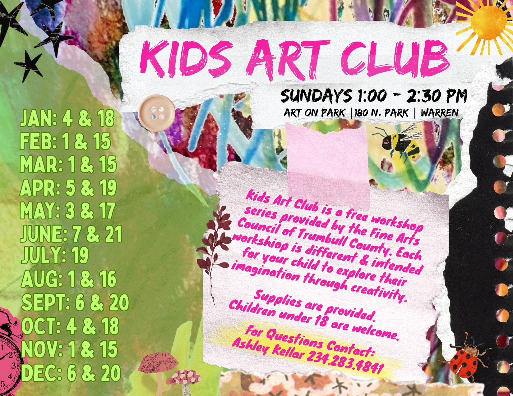 KIDS ART CLUB!