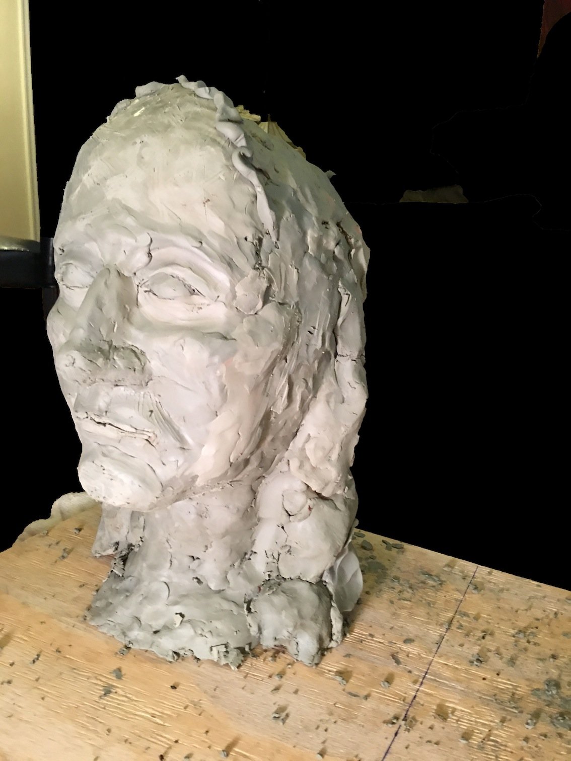 Forensic Art 3:4 scultura di Charles Vincent