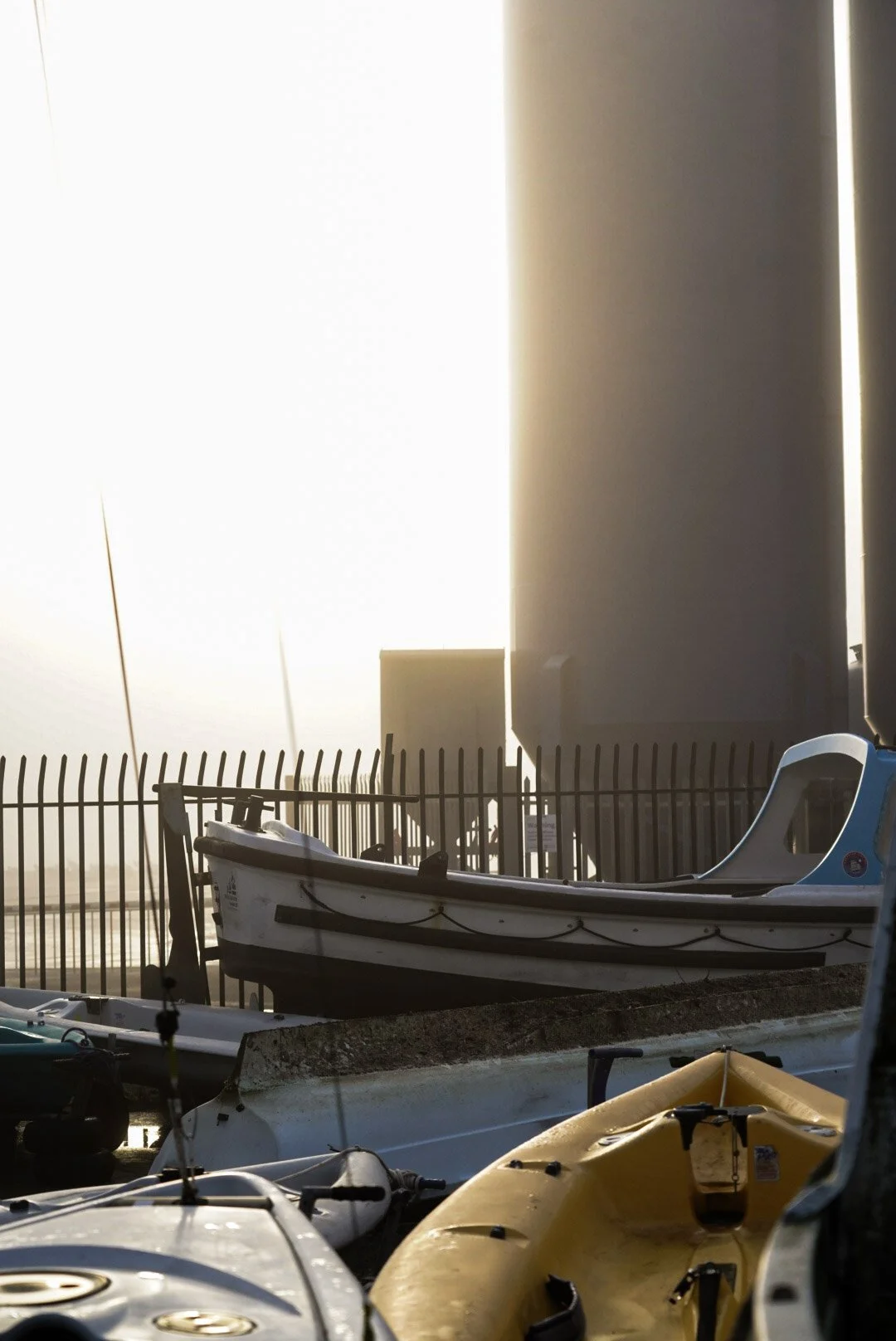 Boat yard of Footdee - Sea cadets