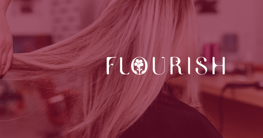 Flourished - Hair Brand Identity