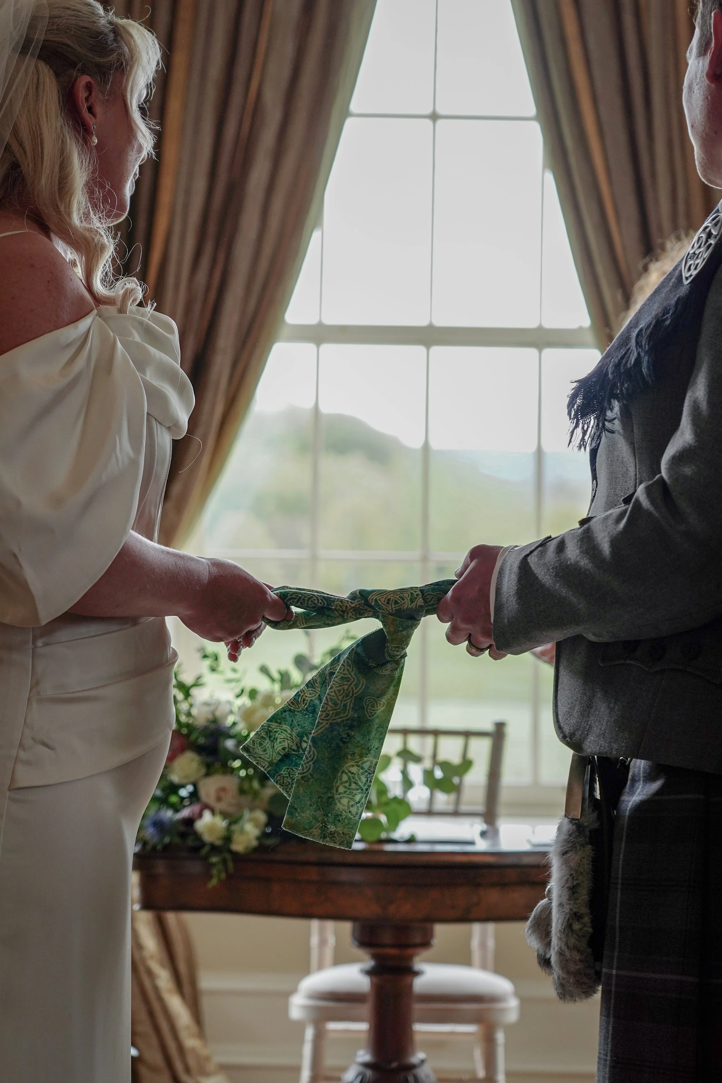 Tied the knot