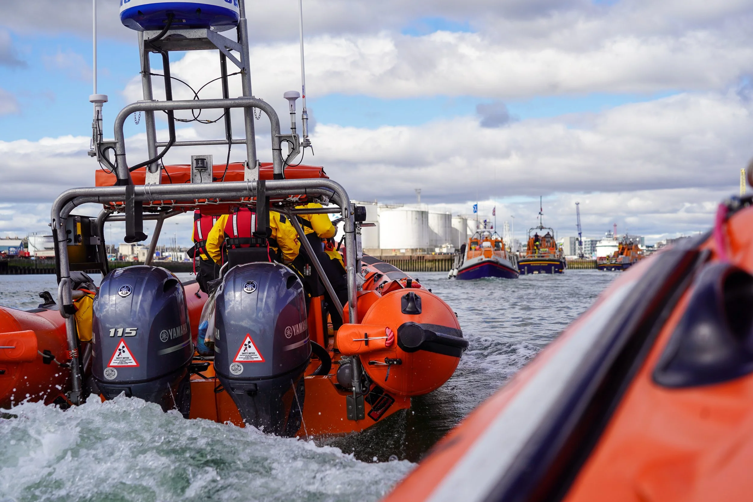 5 lifeboat classes in one shot
