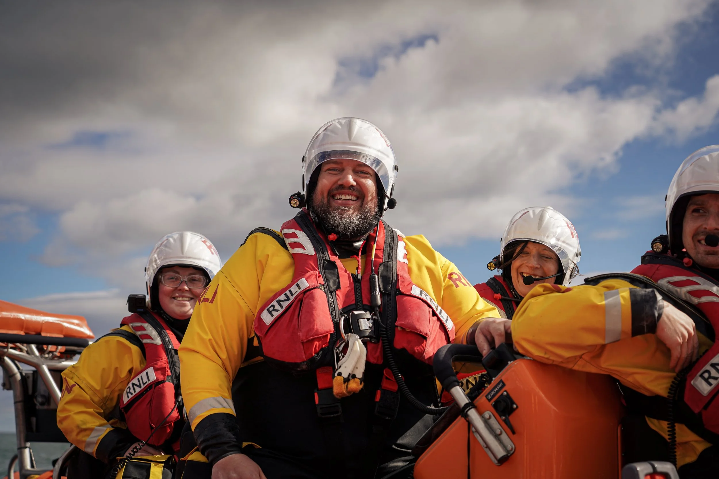 Cal - Stonehaven lifeboat and CG