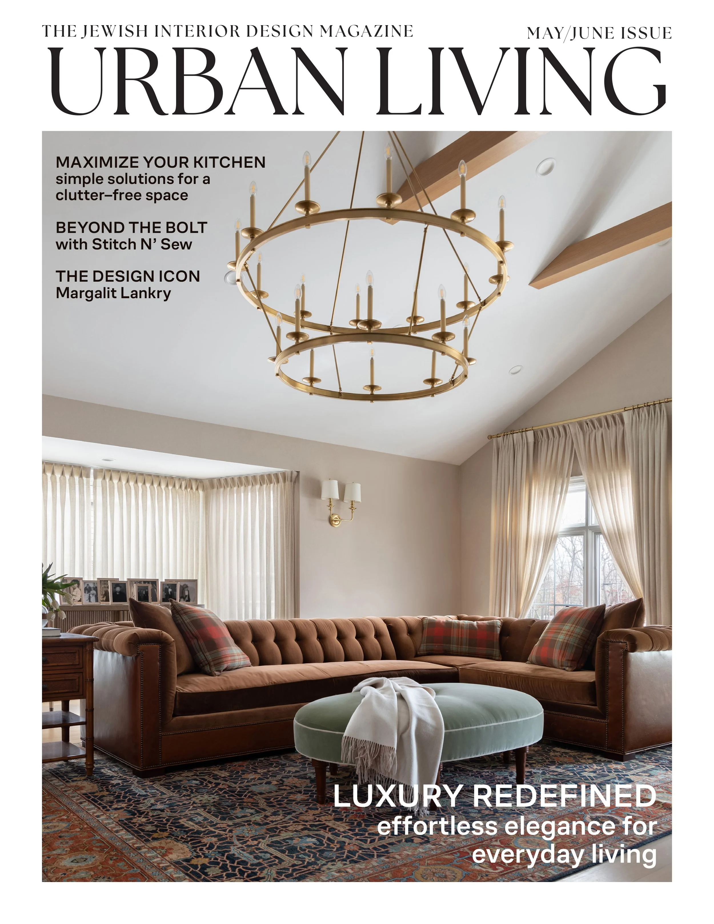 Shmily Treger - High End interior photographer Featured in magazine