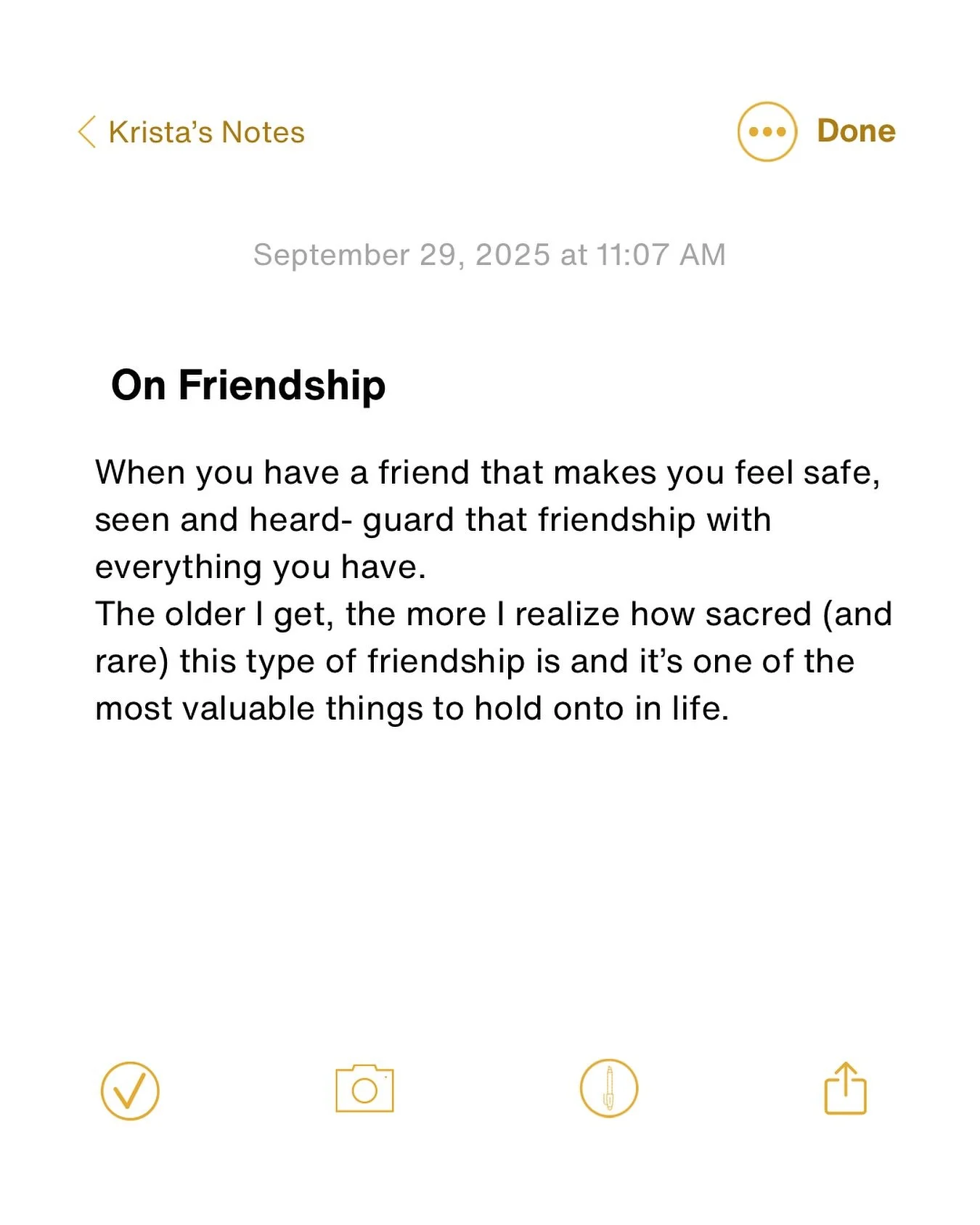 The older I get, the more I realize how crucial healthy female friendship is. 

Life is miserable when you&rsquo;re lonely. Friendship has a way of pulling you out from the depths of hardship &amp; challenge to remind you of how magical it is to be a