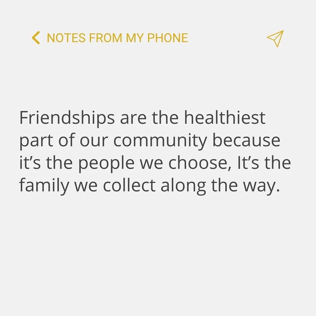 Healthy friendship is a GAMECHANGER in any season of life, but especially midlife.  The messy middle brings about so much transition and change. And there&rsquo;s no one I&rsquo;d rather ride those winds of change with than my friends. 

Thoughts? 💛