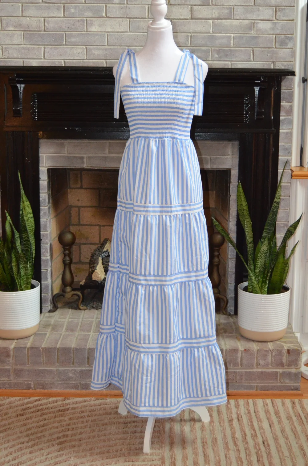 princess polly baby blue dress Blue Sweater Dresses main image 0